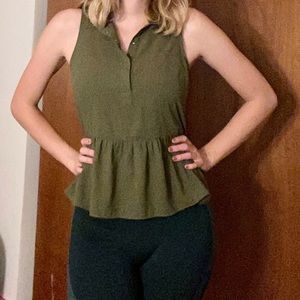 Peplum Tank